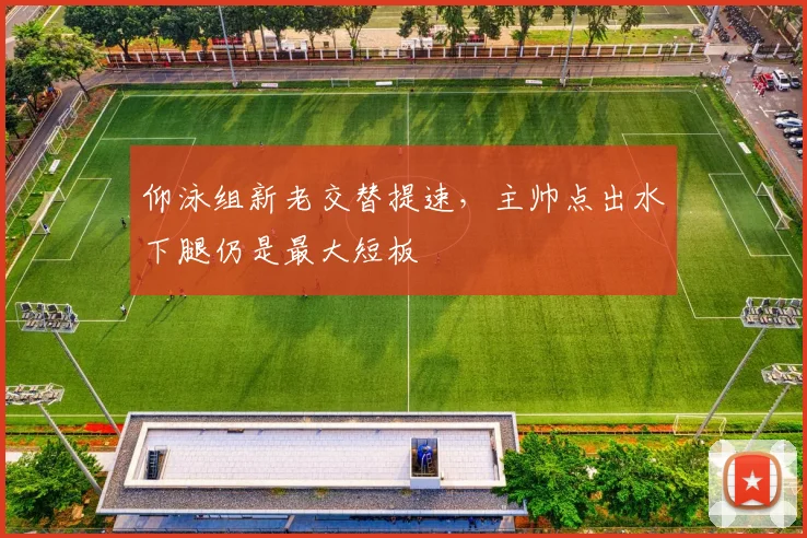 仰泳组新老交替提速，主帅点出水下腿仍是最大短板
